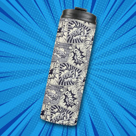 漫画ブックアポップ・アートのートサーマルタンブラー タンブラー