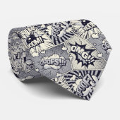 漫画ブックアポップ・アートのートネックタイ ネクタイ (ロール)