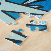 漫画ブックアポップ・アートのートBANG ジグソーパズル (側面)