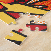 漫画ブックアポップ・アートのートPOW ジグソーパズル (側面)