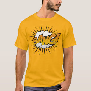 漫画ブックアートバンバブル Tシャツ
