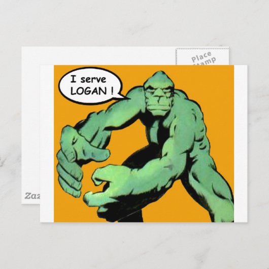 漫画ブックアート ポストカード (正面/裏面)