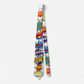 漫画ブックアーポップ・アートのト ネクタイ (正面)