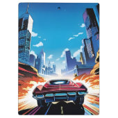 漫画ブックカー速く行く クリップボード (裏面)