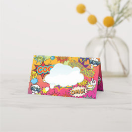 漫画ブックギーク結婚おたく プレイスカード