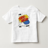 漫画ブックスタイルスレネガー幼児Tシャツ トドラーTシャツ (正面)