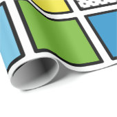 漫画ブックスタイルマス ラッピングペーパー (ロールコーナー)