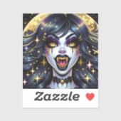 漫画ブックスタイルヴァンパイアハローウィンパーティ シール (シート)