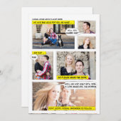 漫画ブックストリップ日付の保存 セーブザデート (正面/裏面)