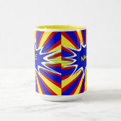 漫画ブックスーパーヒパーソナライズされたーロー名コーヒーマグ マグカップ (中央)