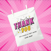 漫画ブックスーパーヒーローガールズ誕生日サンキューユー フェイバーバッグ