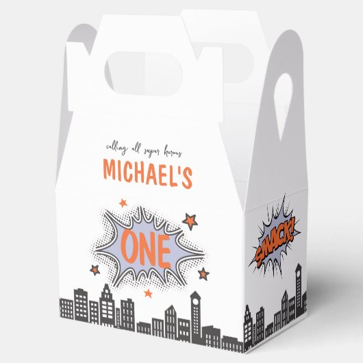 漫画ブックスーパーヒーローゲーブルビーフボックス フェイバーボックス (オープン)