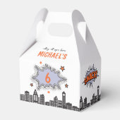 漫画ブックスーパーヒーロー任意の年齢切り妻の好意ボックス フェイバーボックス (正面サイド)