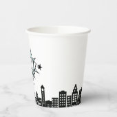 漫画ブックスーパーヒーロー誕生日 紙コップ (左)