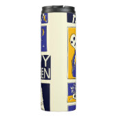 漫画ブックハロウィーンイラストレーション タンブラー (裏面)