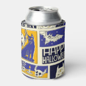 漫画ブックハロウィーンイラストレーション 缶クーラー (缶正面)