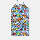 漫画ブックバブル贈呈ラベル ギフトタグ (正面)