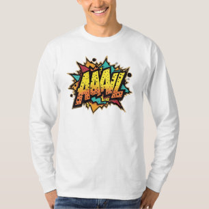 「漫画ブックバースト：AAAL!アーポップ・アートのト Tシャツ