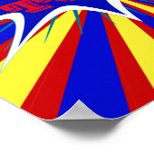 漫画ブックパーソナライズされたスーパーヒーローポスターウォール ポスター (角)