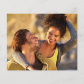 漫画ブックフォトバジェット結婚式招待状 (裏面)