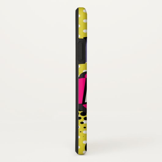 漫画ブックポップ・アートのアートレトロレディおもしろい Case-Mate iPhoneケース (裏面/右)