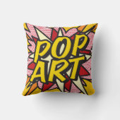 漫画ブックポップ・アートのARTクッション クッション (裏面)