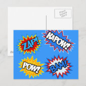 漫画ブックポー！バースト ポストカード (正面/裏面)