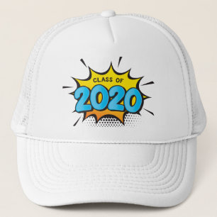 漫画ブックモダンタイポグラフィ2020年のレトロクラス キャップ