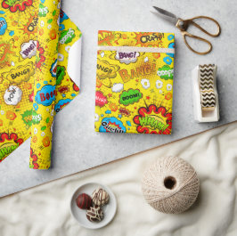 漫画ブックラッピング紙 ラッピングペーパー