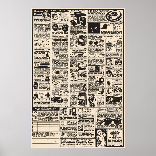 漫画ブック広告 ポスター (正面)