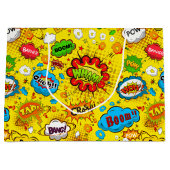 漫画ブック抱き枕 ラージペーパーバッグ (正面)