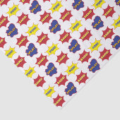 漫画ブック文字バブルのパターン 薄葉紙 (詳細)