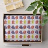 漫画ブック文字バブルのパターン 薄葉紙 (ギフト)