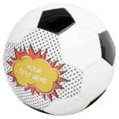 漫画ブック爆発カスタム文字バブル サッカーボール (3/4)