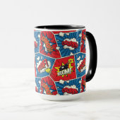 漫画ブック音声バブルマグ マグカップ (正面右)