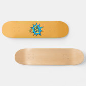 漫画ブック"バルーンスケートボードデッキ スケートボード (横)