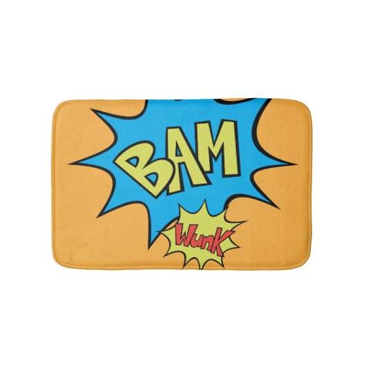 漫画ブック「Bam」バルーン バスマット (正面)