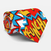 漫画ブックBAM POWアクションワード ネクタイ (ロール)