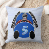 漫画ブルーレースカーストライプオン クッション (ブランケット)