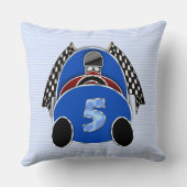 漫画ブルーレースカーストライプオン クッション (裏面)