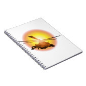 漫画ヘリコプター ノートブック (右側)