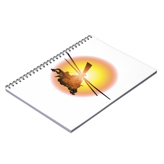 漫画ヘリコプター ノートブック (左側)