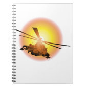 漫画ヘリコプター ノートブック (正面)