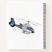 漫画ヘリコプター ノートブック (裏面)
