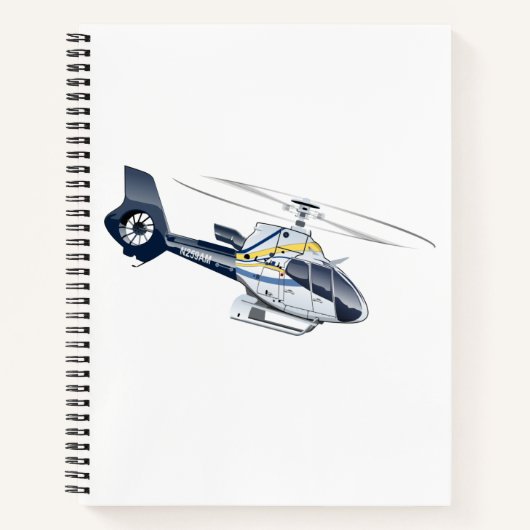 漫画ヘリコプター ノートブック (正面)