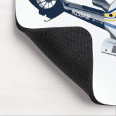 漫画ヘリコプター マウスパッド (コーナー)