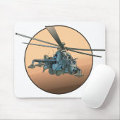 漫画ヘリコプター マウスパッド (マウス)