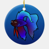 漫画ベタ セラミックオーナメント (裏面)