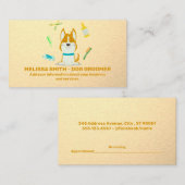 漫画ペットグルーミング 予約カード (正面/裏面)