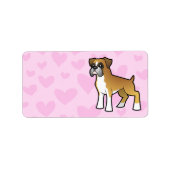 漫画ボクサー ラベル (正面)